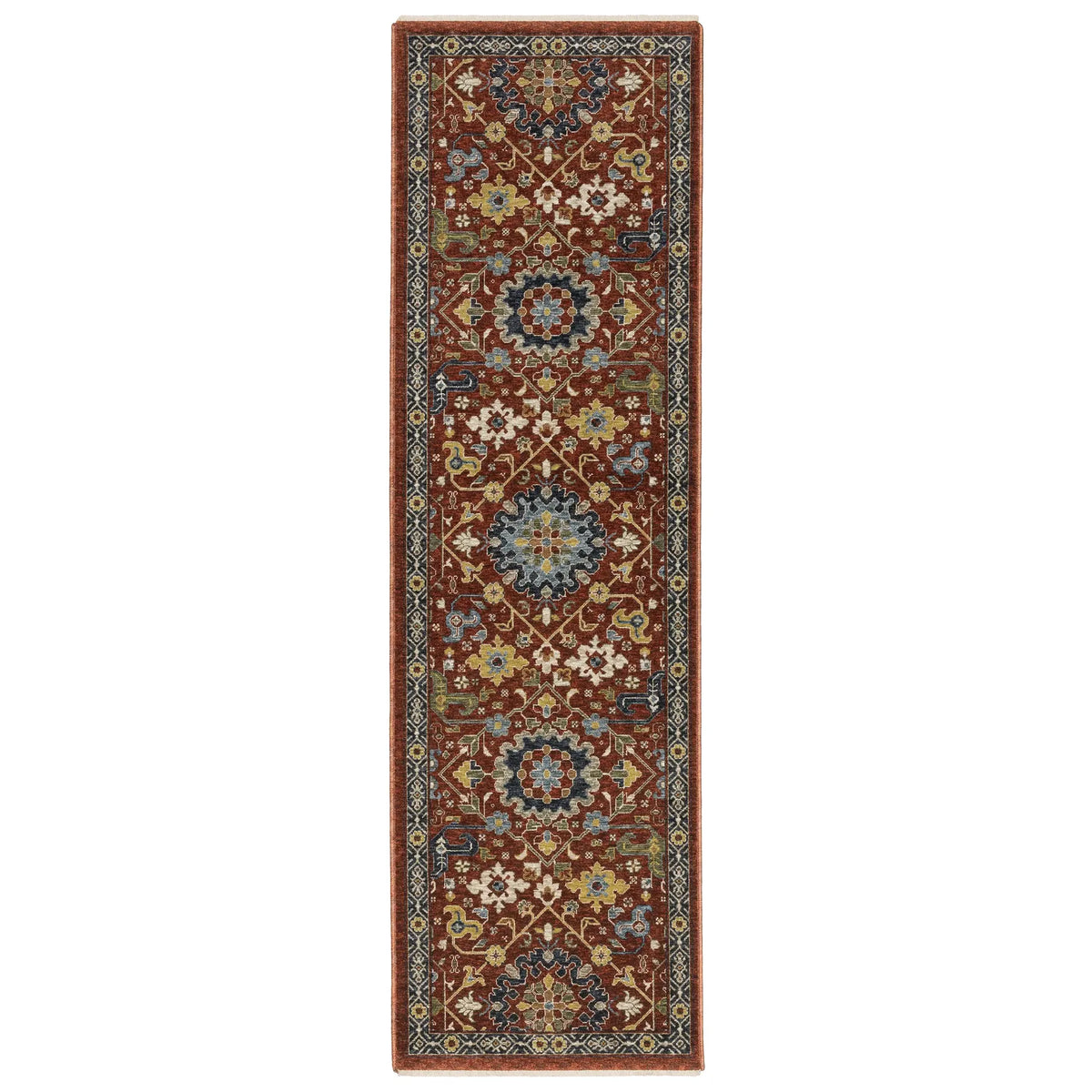 Oriental Weavers Sphinx Aberdeen 006R1 Red/ Multi Rugs - runner