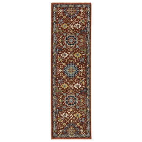 Oriental Weavers Sphinx Aberdeen 006R1 Red/ Multi Rugs - runner