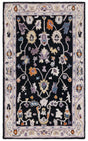 Safavieh Anatolia 3'-0" x 5'-0" Rug in Black / Ivory
