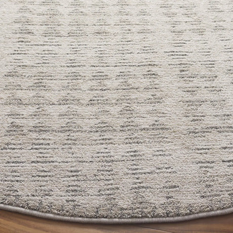 Safavieh Northport 6'-7" x 6'-7" Rug in Ivory / Dark Grey