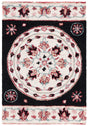 Safavieh Bellagio 2'-0" x 3'-0" Rug in Black / Ivory