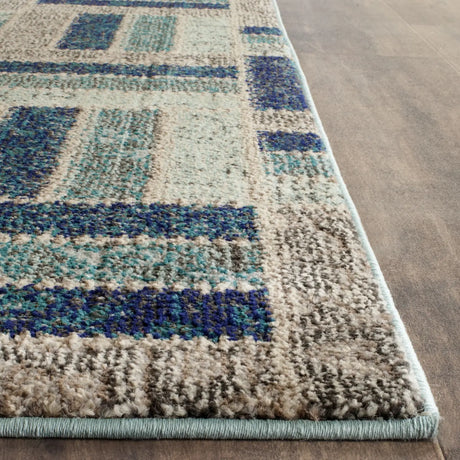 Safavieh Monaco 3'-0" x 5'-0" Rug in Grey / Blue