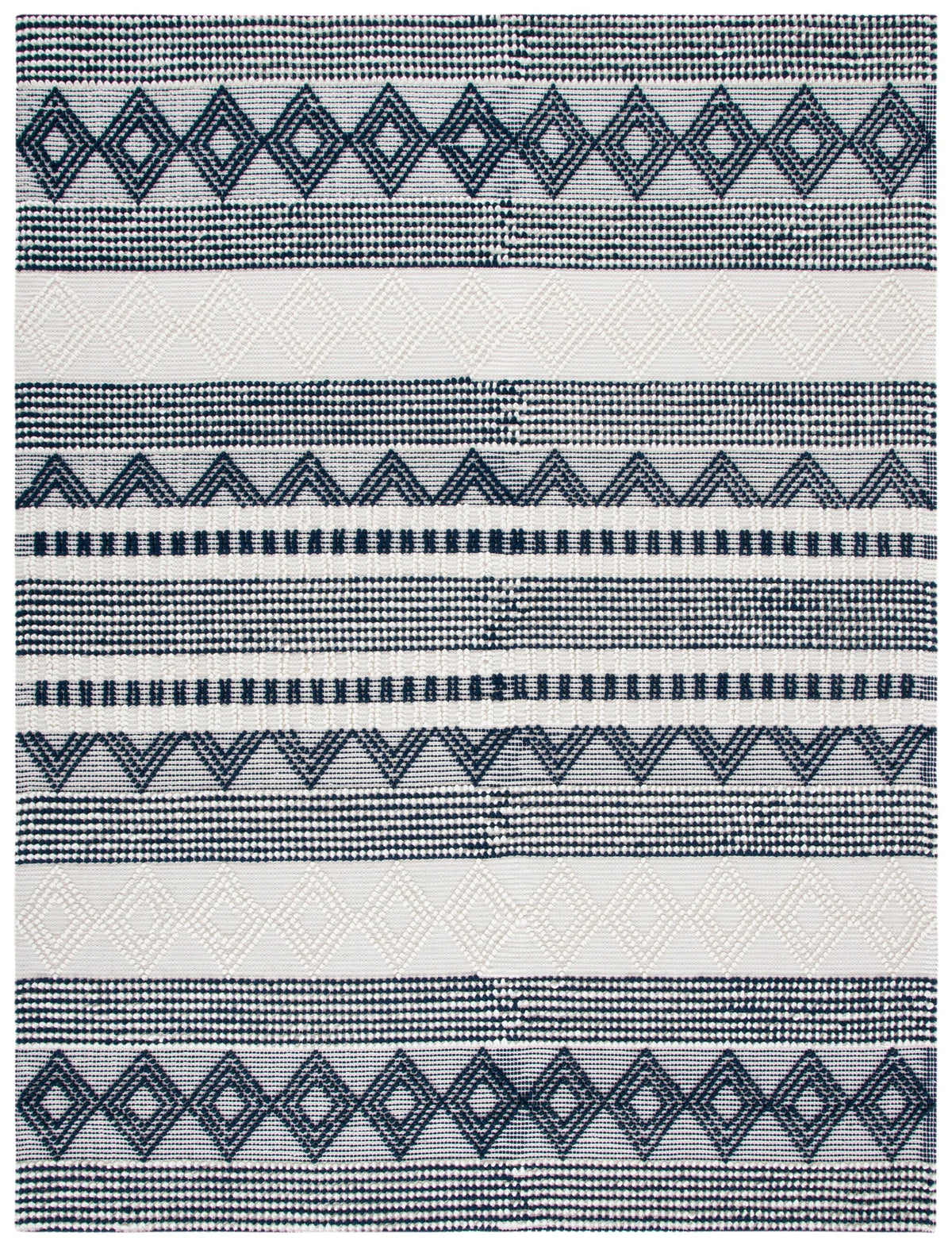 Safavieh Natura 10'-0" x 14'-0" Rug in Navy / Ivory