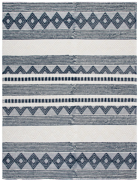 Safavieh Natura 10'-0" x 14'-0" Rug in Navy / Ivory