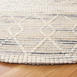Safavieh Marbella 6'-0" x 6'-0" Rug in Ivory / Grey