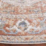 Safavieh Baltimore 6'-7" x 6'-7" Rug in Beige / Rust