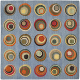 Safavieh Soho 6'-0" x 6'-0" Rug in Blue / Multi