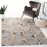 Safavieh Atlas 5'-3" x 7'-7" Rug in Charcoal / Grey