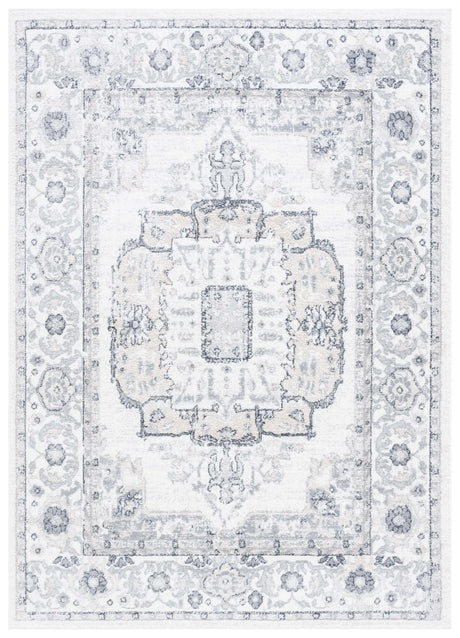 Safavieh Layla 4'-5" x 6'-5" Rug in Ivory Grey / Charcoal