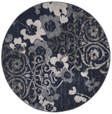 Safavieh Adirondack 6'-0" x 6'-0" Rug in Navy / Silver