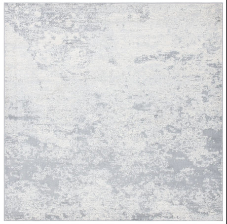 Safavieh Brentwood 6'-7" x 6'-7" Rug in Grey / Ivory