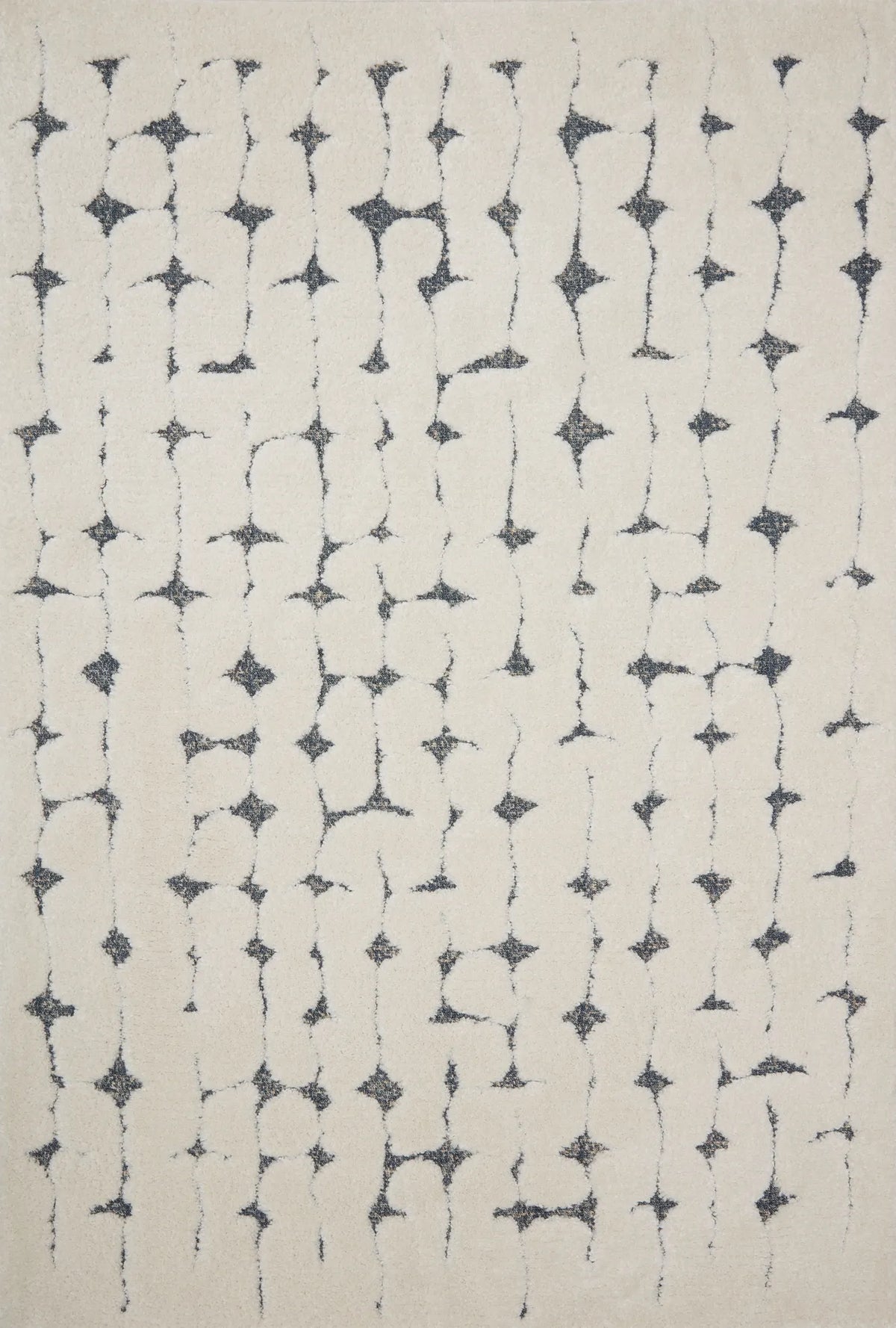 Loloi Hagen Hag-04 White/Navy Rugs - main flat