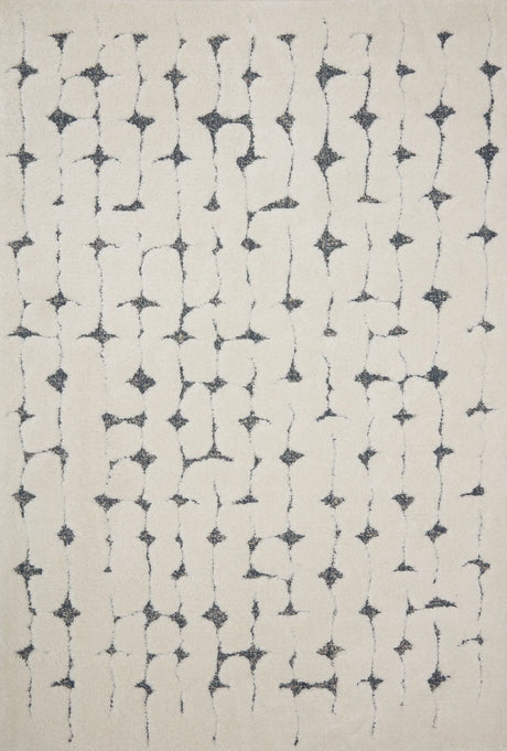 Loloi Hagen Hag-04 White/Navy Rugs - main flat