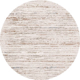 Dynamic Rugs Obsession 9539 Power Loomed Modern Cream/Red/Multi Rug - Round