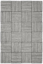 Safavieh Abstract 4'-0" x 6'-0" Rug in Ivory / Dark Grey
