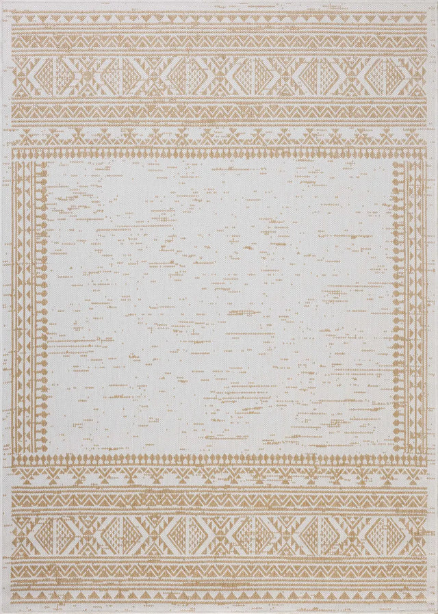 Loloi Easton ESN-01 Ivory / Wheat Rug - room scene 1