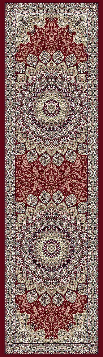 Dynamic Rugs Ancient Garden 57090 Red Rugs - Runner