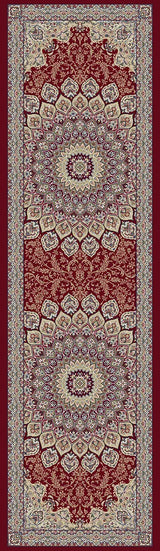 Dynamic Rugs Ancient Garden 57090 Red Rugs - Runner
