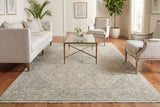 Dynamic Rugs Pacific 15942 Power Loomed Traditional Grey/Ivory Rug - Room