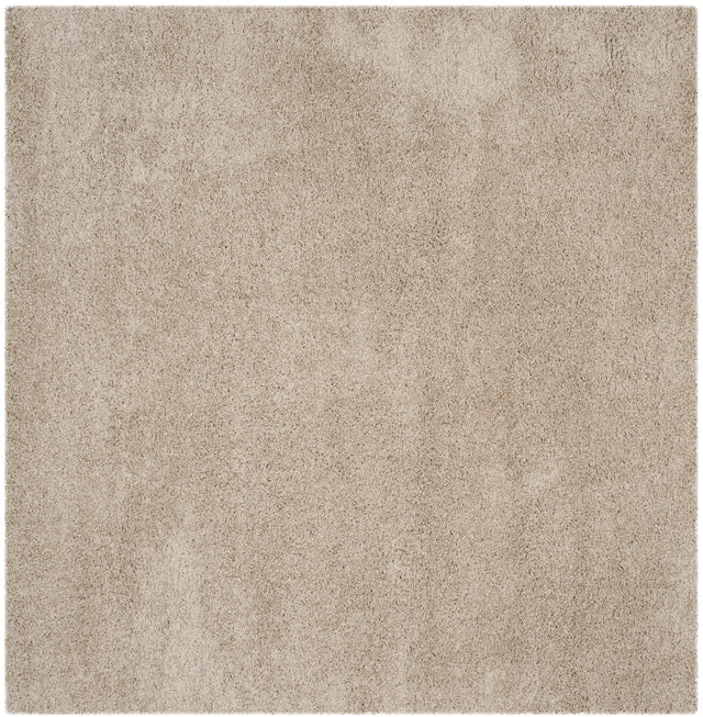 Safavieh Sgl-Laguna Shag 6'-7" x 6'-7" Rug in Sand