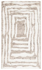 Safavieh Casablanca 4'-0" x 6'-0" Rug in Ivory / Light Brown