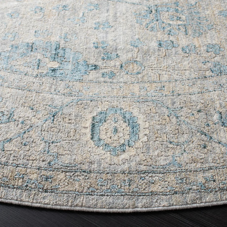 Safavieh Dream 6'-7" x 6'-7" Rug in Grey / Blue