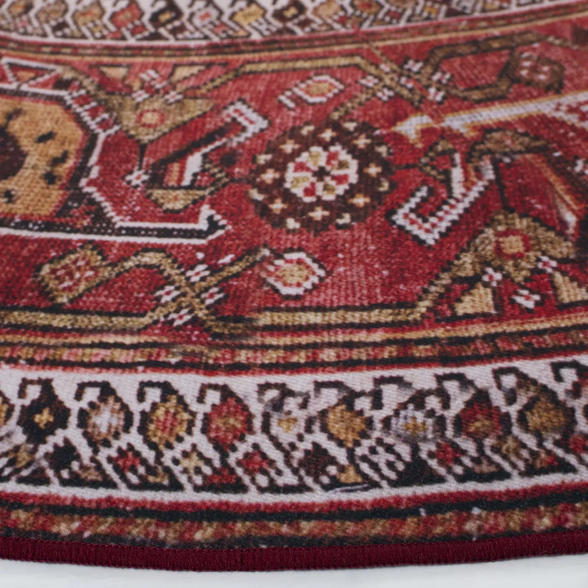 Safavieh Tucson 6'-0" x 6'-0" Rug in Navy / Rust