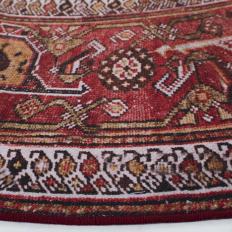 Safavieh Tucson 6'-0" x 6'-0" Rug in Navy / Rust