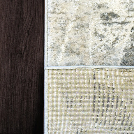 Dynamic Rugs Zen 8340 Grey Rugs - Corner