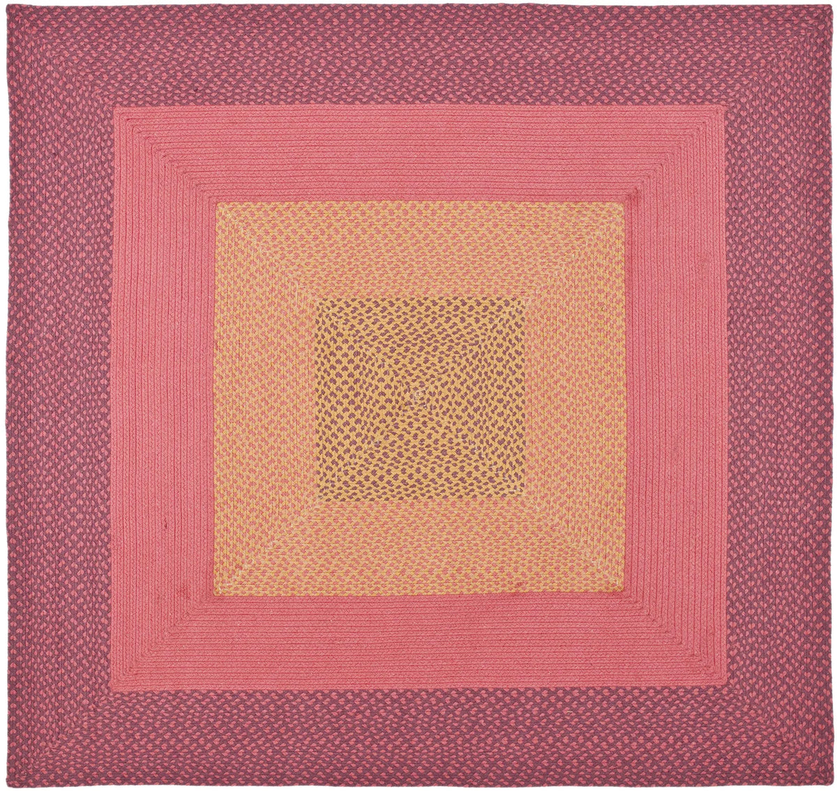 Safavieh Braided 6'-0" x 6'-0" Rug in Multi