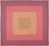 Safavieh Braided 6'-0" x 6'-0" Rug in Multi
