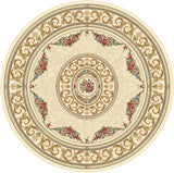 Dynamic Rugs Ancient Garden 57226 Ivory Rugs - Round