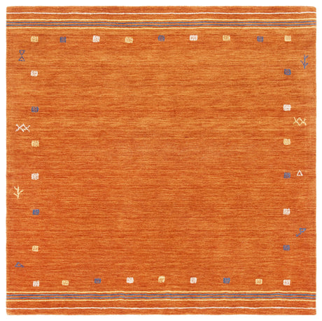 Safavieh Himalaya 6'-0" x 6'-0" Rug in Rust