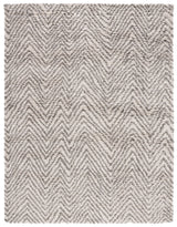 Safavieh Hudson Shag 10'-0" x 14'-0" Rug in Ivory / Grey