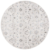 Safavieh Quincy 6'-7" x 6'-7" Rug in Ivory / Light Grey