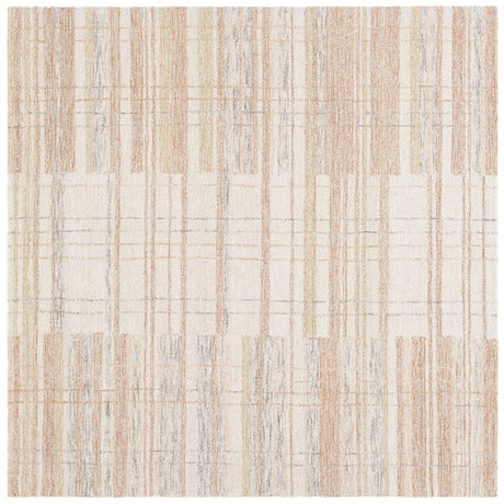 Safavieh Metro 6'-0" x 6'-0" Rug in Ivory / Rust