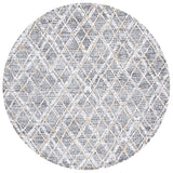 Safavieh Lagoon 6'-7" x 6'-7" Rug in Grey / Gold