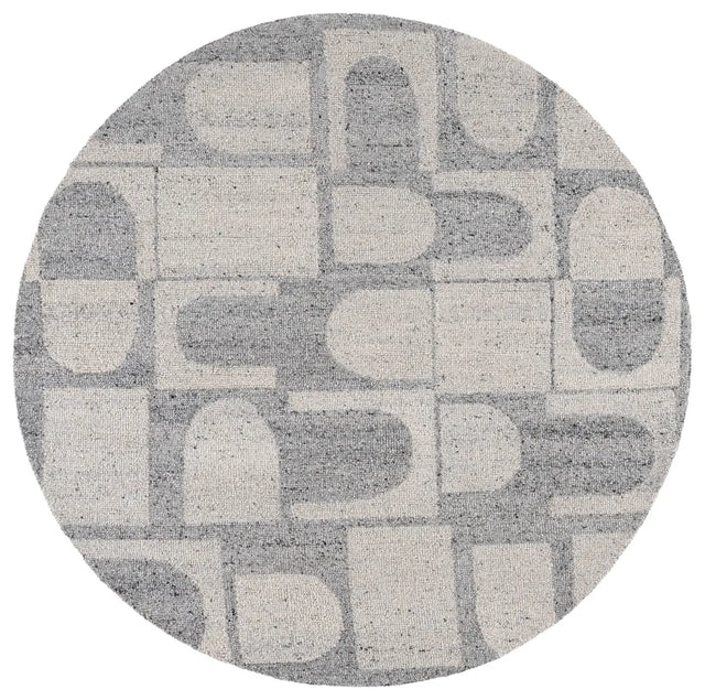 Safavieh Harvest 6'-0" x 6'-0" Rug in Silver / Grey