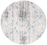 Safavieh Amalfi 6'-7" x 6'-7" Rug in Cream / Navy