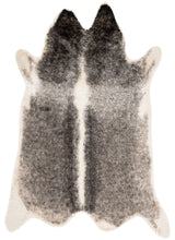 Safavieh Faux Cowhide 5'-0" x 6'-5" Rug in Grey / Ivory