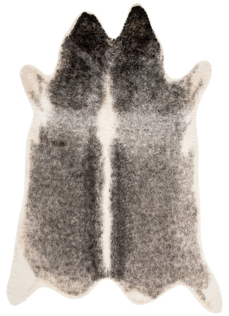 Safavieh Faux Cowhide 5'-0" x 6'-5" Rug in Grey / Ivory