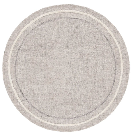 Safavieh Ebony 6'-0" x 6'-0" Rug in Grey / Ivory
