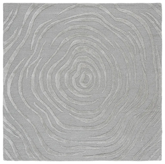 Safavieh Glamour 6'-0" x 6'-0" Rug in Light Grey