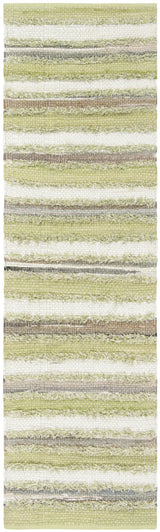 Safavieh Montauk 2'-3" x 8'-0" Rug in Green / Multi