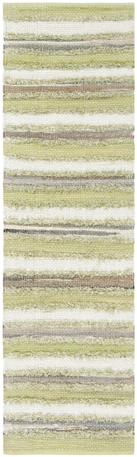 Safavieh Montauk 2'-3" x 8'-0" Rug in Green / Multi
