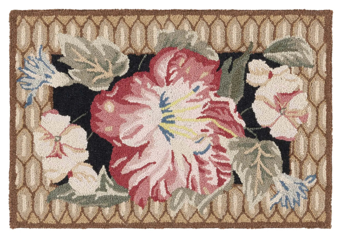 Safavieh Chelsea 1'-8" x 2'-6" Rug in Black / Brown