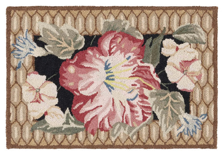 Safavieh Chelsea 1'-8" x 2'-6" Rug in Black / Brown