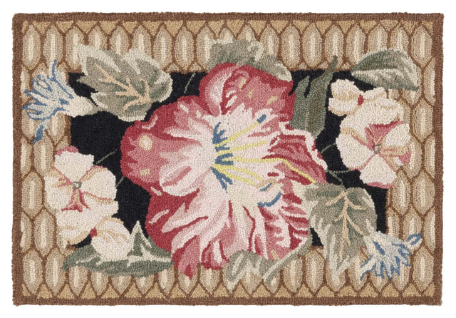 Safavieh Chelsea 1'-8" x 2'-6" Rug in Black / Brown