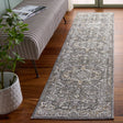 Safavieh Scarlett 400 2'-0" x 8'-0" Rug in Grey / Ivory Rust