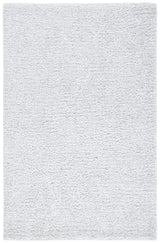 Safavieh Ultimate Shag 4'-0" x 6'-0" Rug in Silver / Ivory
